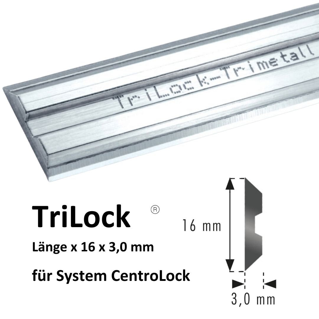 Systemhobelmesser TriLock / System CENTROLOCK