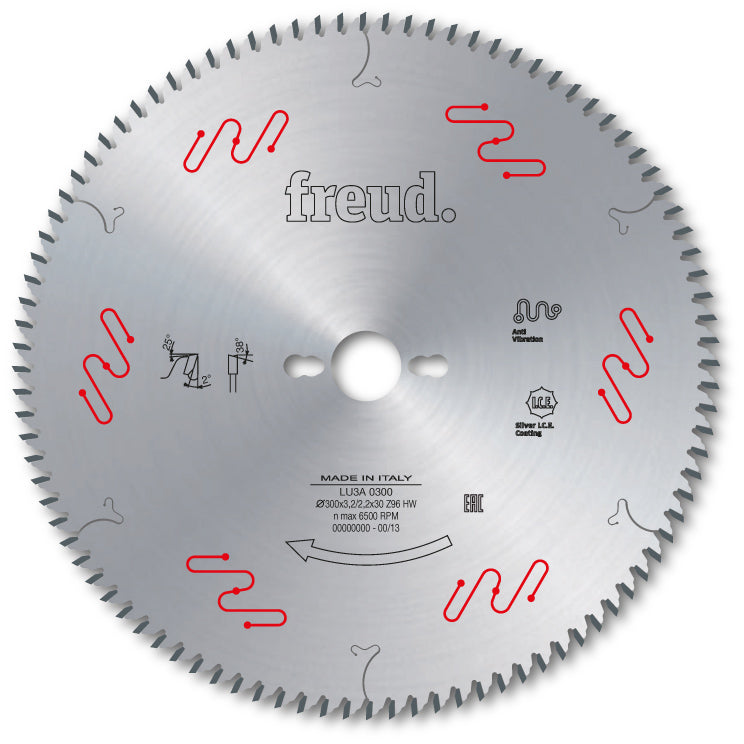 Wechzelzahn EXTREM - für beidseitig beschichtete Spanplatten und Furniere <freud>